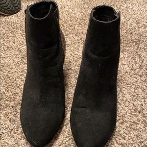 BCBG black Booties